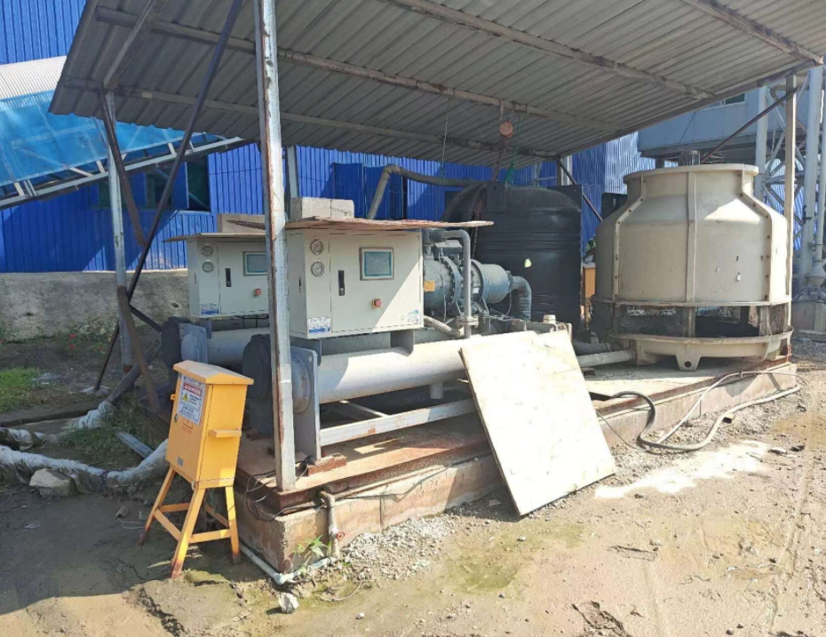 出口東南亞注塑廠(chǎng)中央供水冷水機(jī)